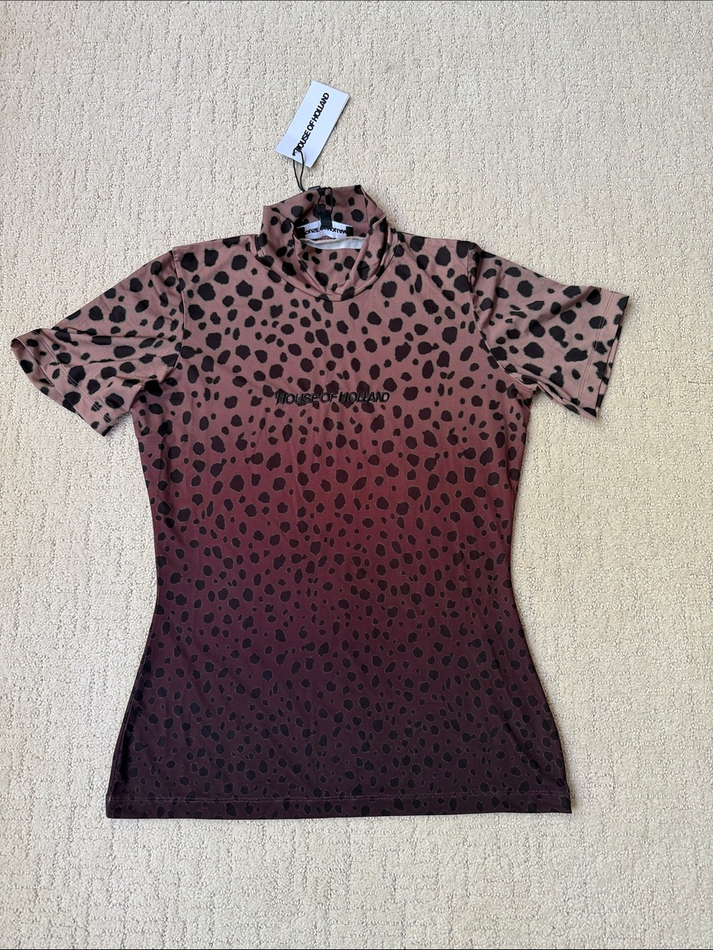 Lurex Cheetah Leopard Tee